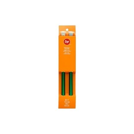 Boye 3216327017M Aluminum Knitting Needles, Size 17, 12.5mm, 10'', Green
