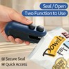 Mini Bag Sealer, 2 in 1 Heat Sealers with Cutter