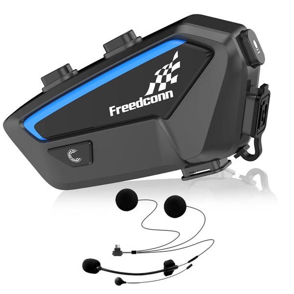 FreedConn FX 10 Riders Motorcycle Bluetooth Headset with Music Sharing,