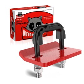 AUTORACCOON Hitch Tightener Anti-Rattle Clamp - Heavy Duty Hitch Stabilizer for 1.25" and 2"