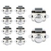 10pc Push Button Latch Catch Pop Up Cupboard Door Knob