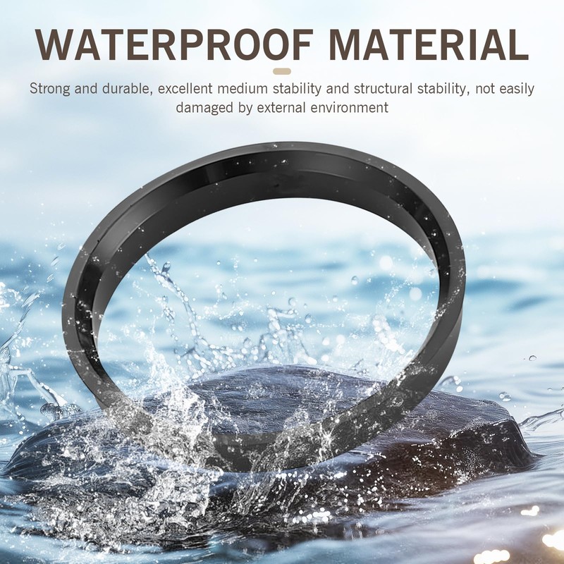 MLY 4 PCS Hub Centric Rings, Vibration-Reducing Vehicle Wheel Spacers,