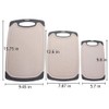FLYINGSEA Cutting Boards For Kitchen, Anti-Skid Eco-Wheat Straw Cutting Board