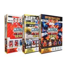 Topps Match Attax Extra 2025 - Mega Tin #1 - Box Office Ballers. 48 cards including 4 exclusive Box Office Baller LE cards. Look out for relic cards inside lucky tins!