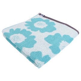Kosugizen Onnela Pieni 1 Piece Mini Bath Towel Cookka Blue 50 x 100 cm Reversible Compact AMON-5601-1BL