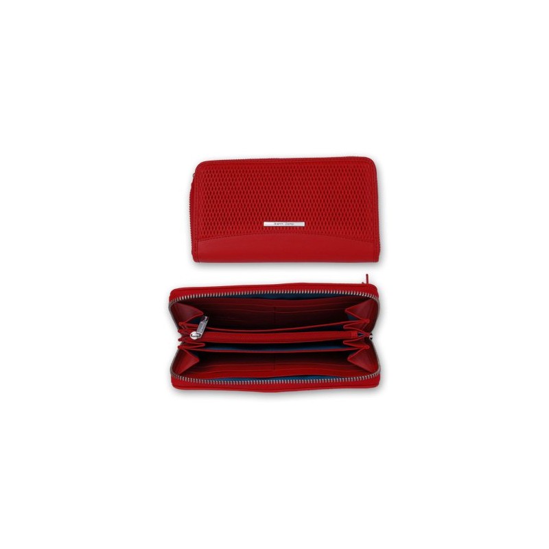 GIANNI CONTI wide money purse vio