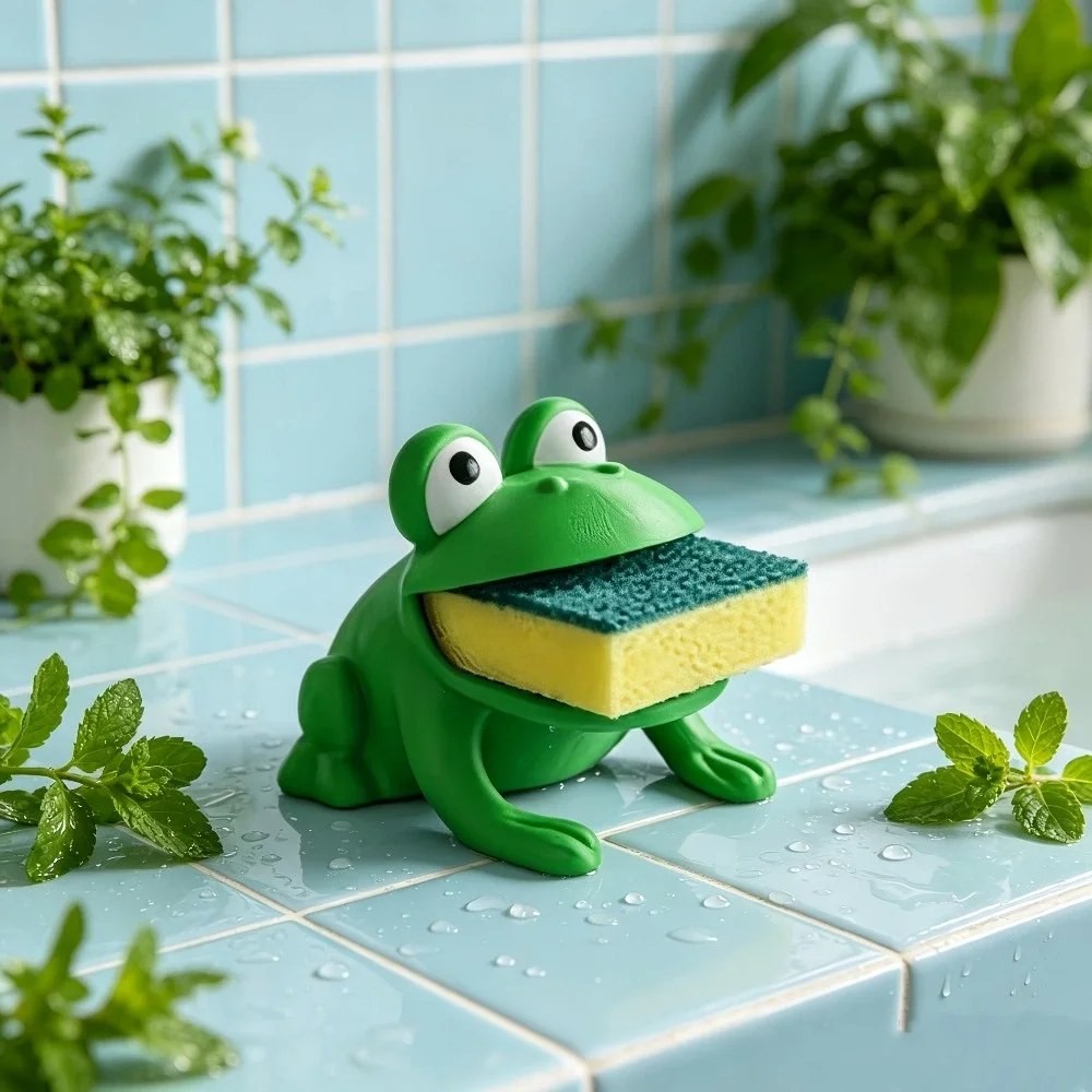 kitchen sink caddy sponge holder