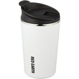 Ken Onishi Red Earth Stainless Steel Short Tumbler, White, Size: Approx. φ3.2 inches (8.2 cm), H6.1 inches (15.5 cm), REA-2801