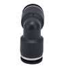 10pcs Pneumatic Connector Durable ABS Replaceable Practical Connecting Accessories for