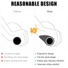 Ergonomic Handlebar Grips for Mountain Bikes Single Sided Aluminum Locking
