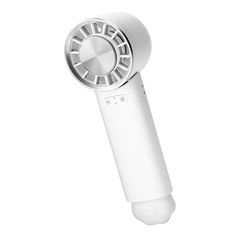 Foldable Ice Cooling Fan 3 Gear Speed USB Rechargeable Handheld