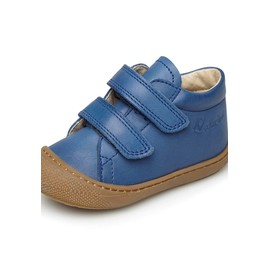 Naturino Scarpine Primi Passi in Pelle, Blu-Marrone- 21