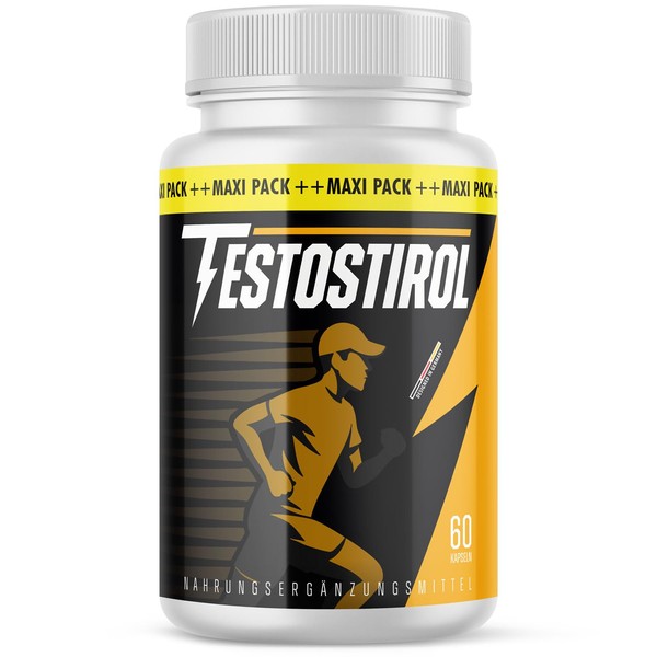 Testostirol Capsules, More Strength in Training, Suitable for Men, 60