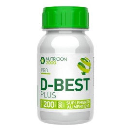 D Best Plus 200 Cápsulas 1000 Mg N 2000 La Panza Es Primero Sabor Sin Sabor