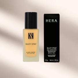헤라 NEW 실키 스테이 24H 롱웨어 파운데이션 SPF20/PA++ 30g (옵션선택) Hera NEW Silky Stay 24H Longwear Foundation SPF20/PA++ 30g (Option Select)