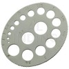 0.01-4ct Round Diamond Gauge, Craft Tool for Jewelers (50)
