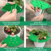 Unbranded 8Pcs Green Strawberry Supports Planting Kit with 20Pcs Insect-proof