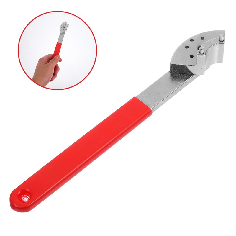 WOONEKY Red Belt Tension Adjuster Engine Timing Belt Tensioner Tool