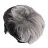 Men Wig Heat Resistant Short Grey Layered Airy Natural Stylish