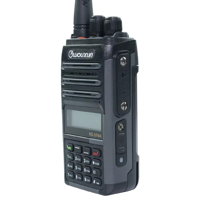 Wouxun KG-S74A Compact Waterproof VHF Aviation Radio with USB-C Charging