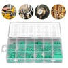 270Pcs Green O Ring Kit, Sealing O Ring Assorted Kit,