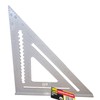 Rafter Square Metric 12 inch, 12" Aluminium Carpenters Roofing Square,