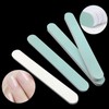 Nail Polisher File Double Sided Nail Polishing Buffer Green Straight