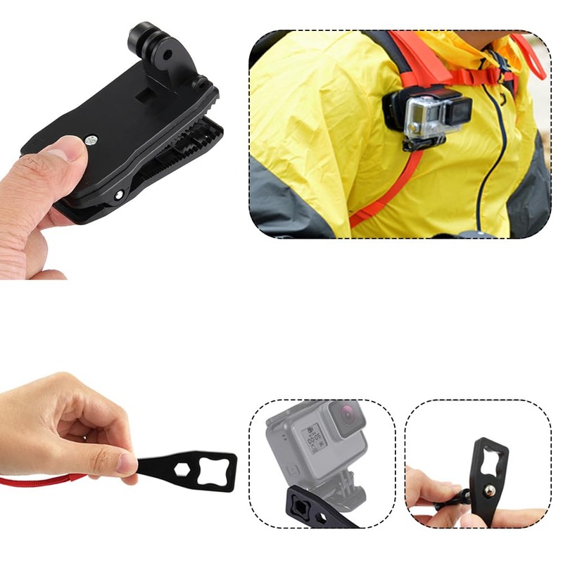 Action Camera Accessories, Action Camera Video Accessory Set, Accessory Set,