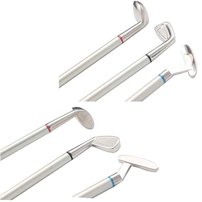 JUNTAO Mini Golf Club Putter Ballpoint Pen Golfers Gift Box