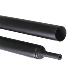 Shrink Ratio 3:1 Double Wall Heat Shrink Tubing Black