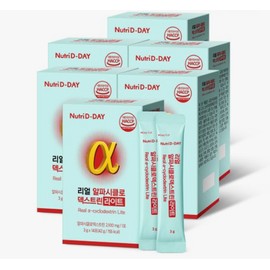Nutri-D-Day Real Alphacyclo Dextrin Light 14 sachets x 6, total 84 sachets / 뉴트리디데이 리얼 알파시클로 덱스트린 라이트 14포 x 6개 총 84포