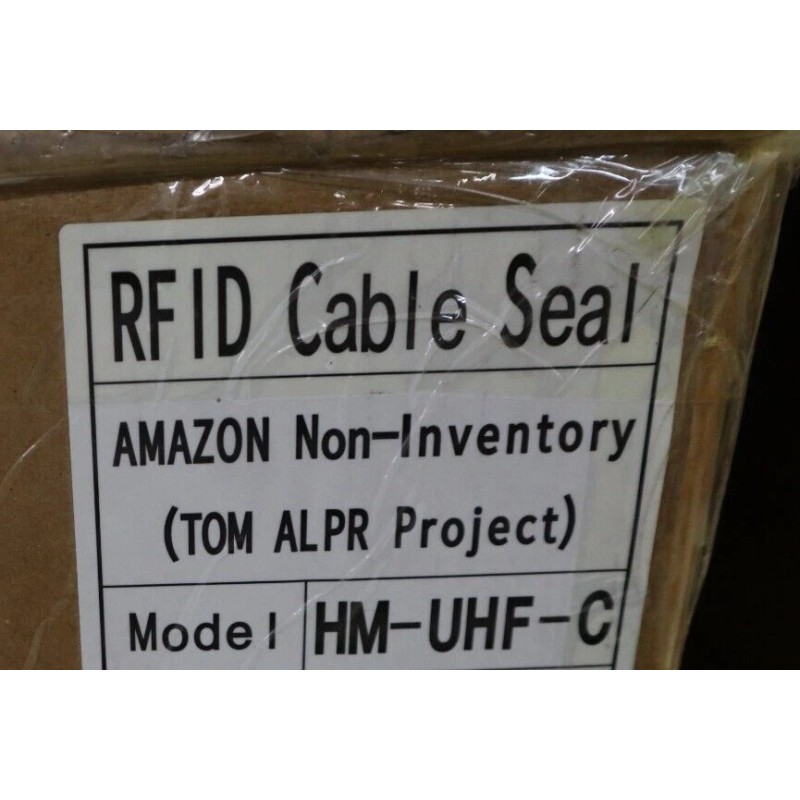 RFID Tamper Evident Security Cable Seal Tag Yellow HM-UHF-C ISO17712