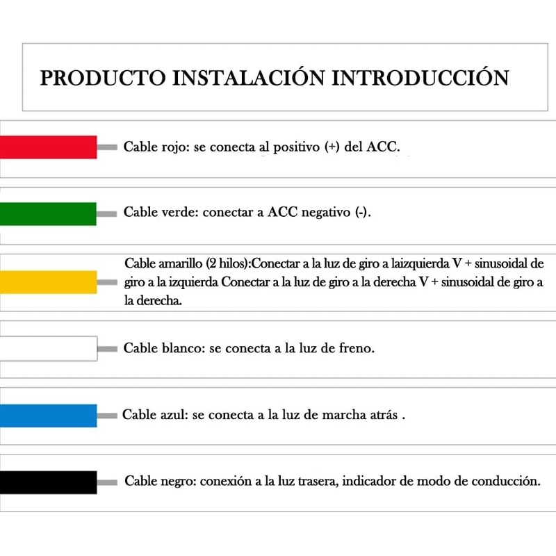 Vmingo Tira Led Cajuela Luz Multicolor Decorativa 1.5m Auto Cajuela