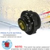 DAOKAI Round Rocker Switch with Shell 2 Position 12V 20A
