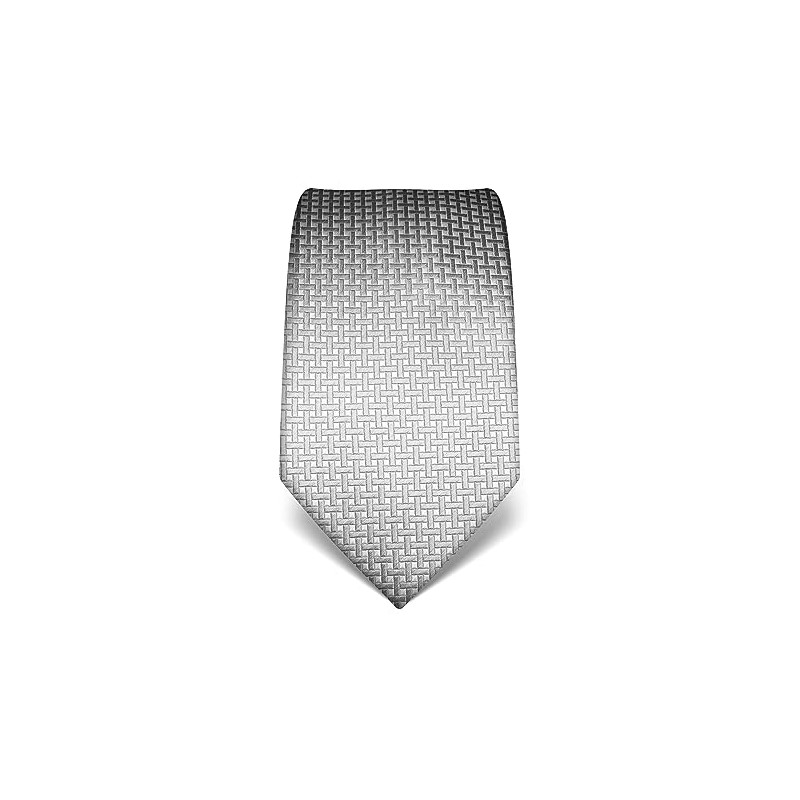 Vincenzo Boretti Men's Tie Pure Silk Checked Pattern Elegant Men's