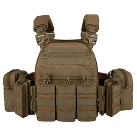 vAv YAKEDA Tactical Outdoor Vest Quick Release Adjustable Hunting Vest with PALS Molle System