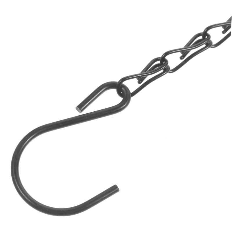 NOLITOY 12pcs Adjustable Flower Basket Chains with Hooks Heavy Duty