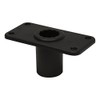 Wise 6015 Single Flush Mount for Wise Rod Tender, Black