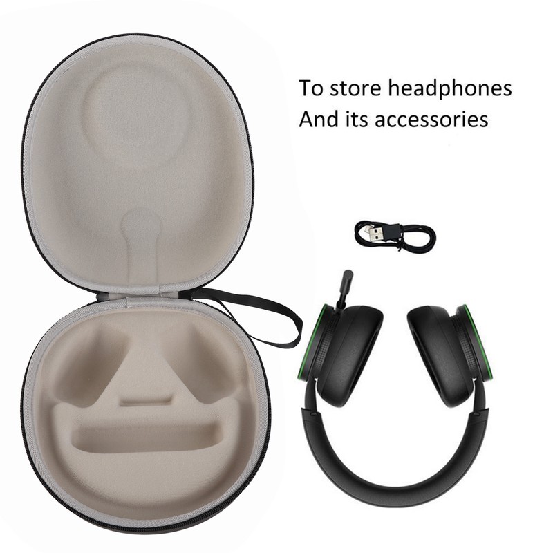 Portable Hard Case Storage Bag for Headset Case Water Resistant