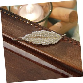 Beavorty Metal Hairpin Women Hair Clip Girls Pearl Hair Clip Hair Bow Clips for Elegant Hairstyles