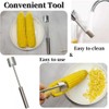 Corn Peeler and Cob Remover Tool, Fast and Safe Kitchen