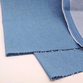 5 Yard 40 oz Sky Blue Denim Fabric for Sewing, Crafting Stylish Denim Fabric by The Yard Jean Material Sky Blue Jean Fabric (60''x180'')