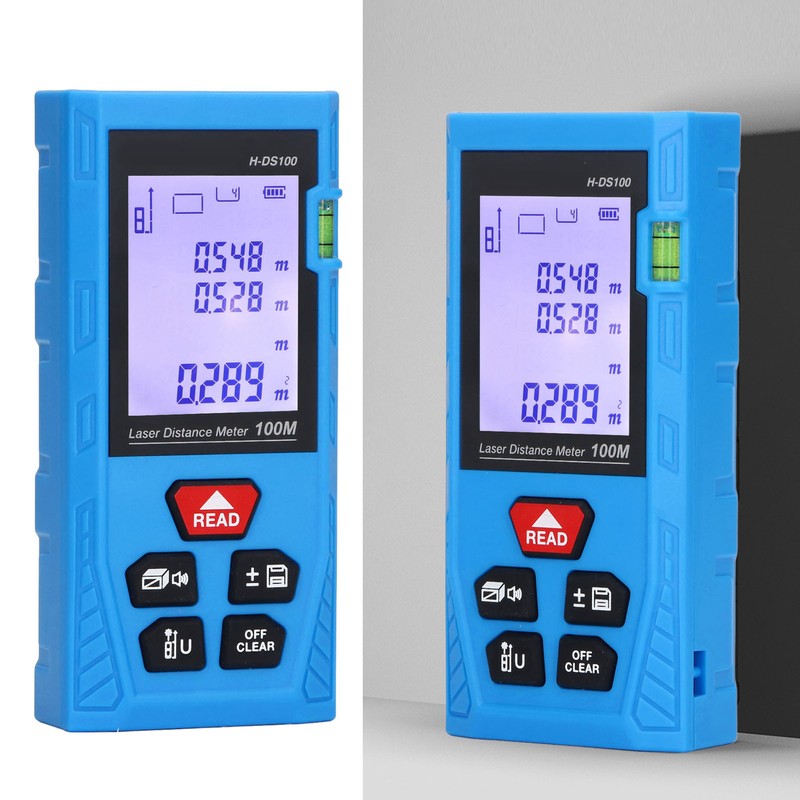 Laser Distance Meter High Accuracy Handheld Red Light Distance Detection