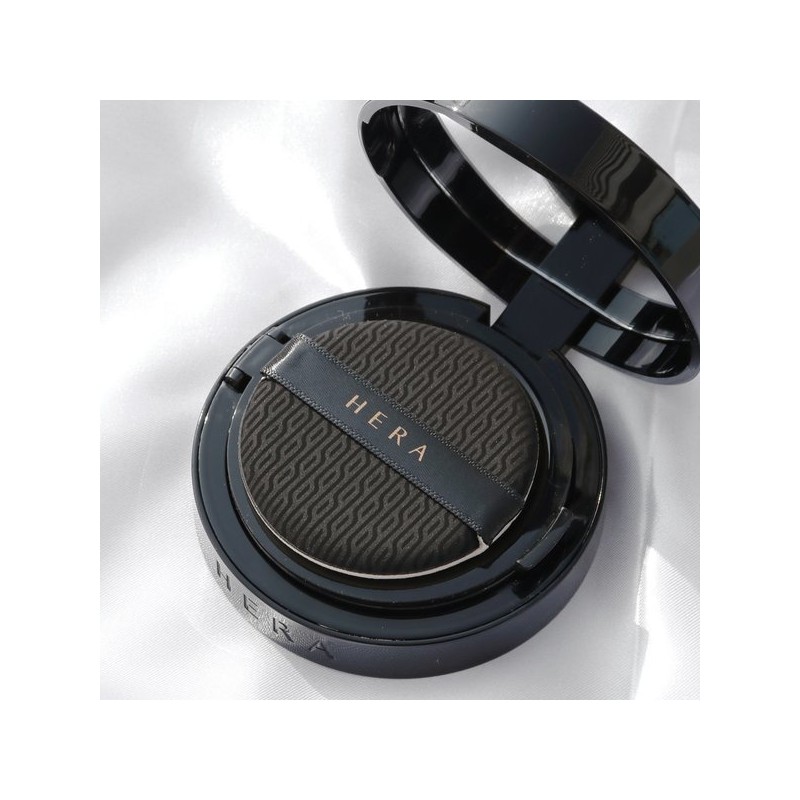 Hera Black Cushion Puff 10 Sheets