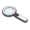 Handheld Magnifying Glass 20X Optical Magnifier with 21 LED Lights
