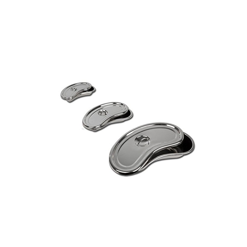 GIMA UPL-062 Kidney Dish with Lid Stainless Steel 200mm x