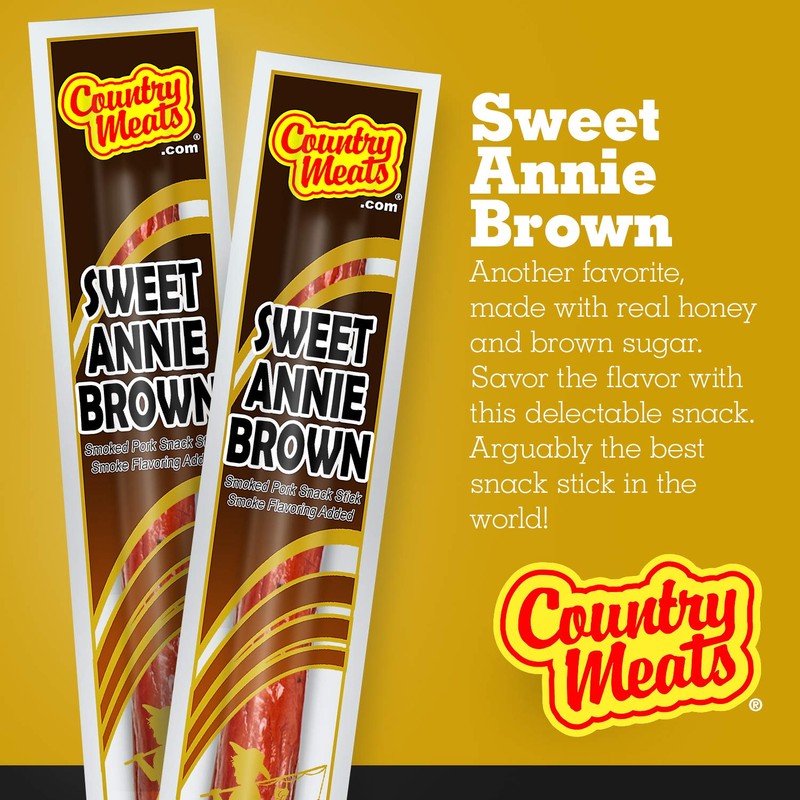 Country Meats, Meat Sticks, 0 Trans Fat, USDA Certified, Good