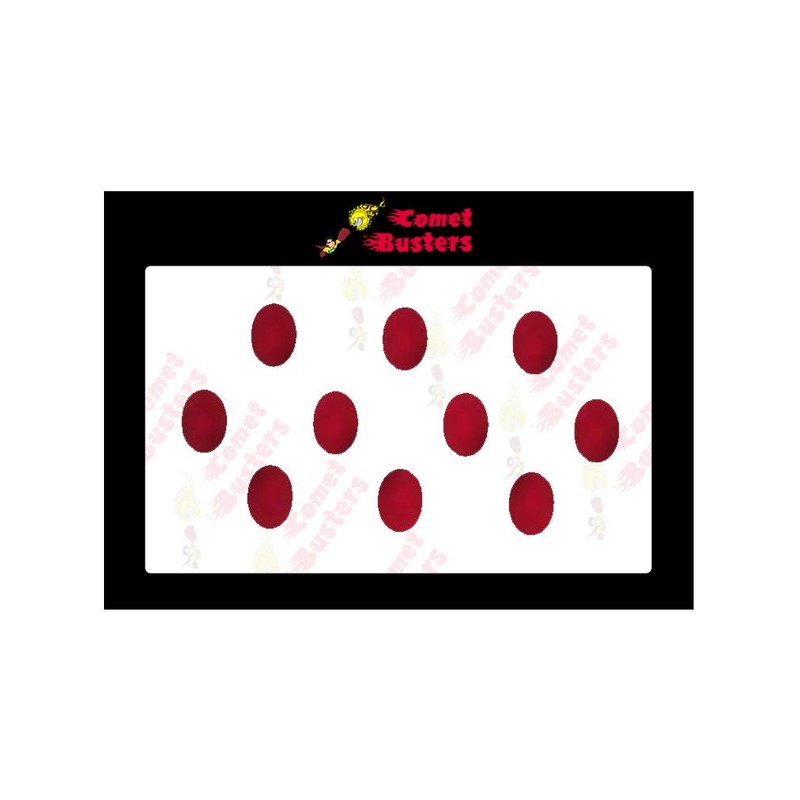 Comet Busters Traditional Maroon Bindi