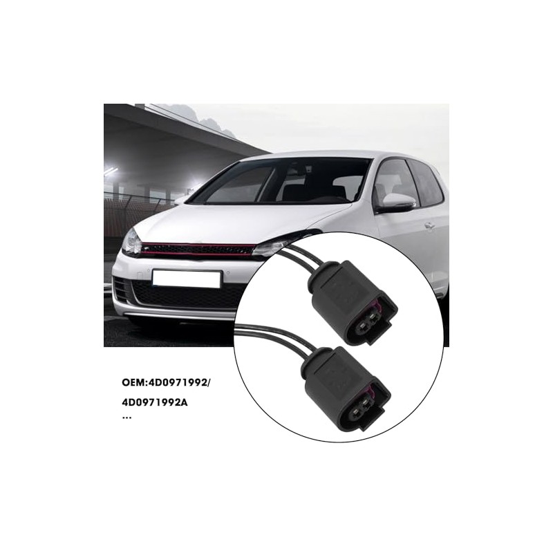 Pack of 2 2 Pin Horn Connection Cable 20 cm