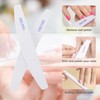 Pack of 24 Professional Nail Files, 100/180 Grit Nail Files